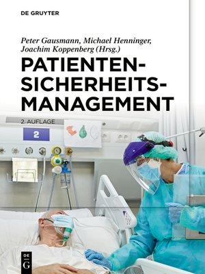 cover image of Patientensicherheitsmanagement